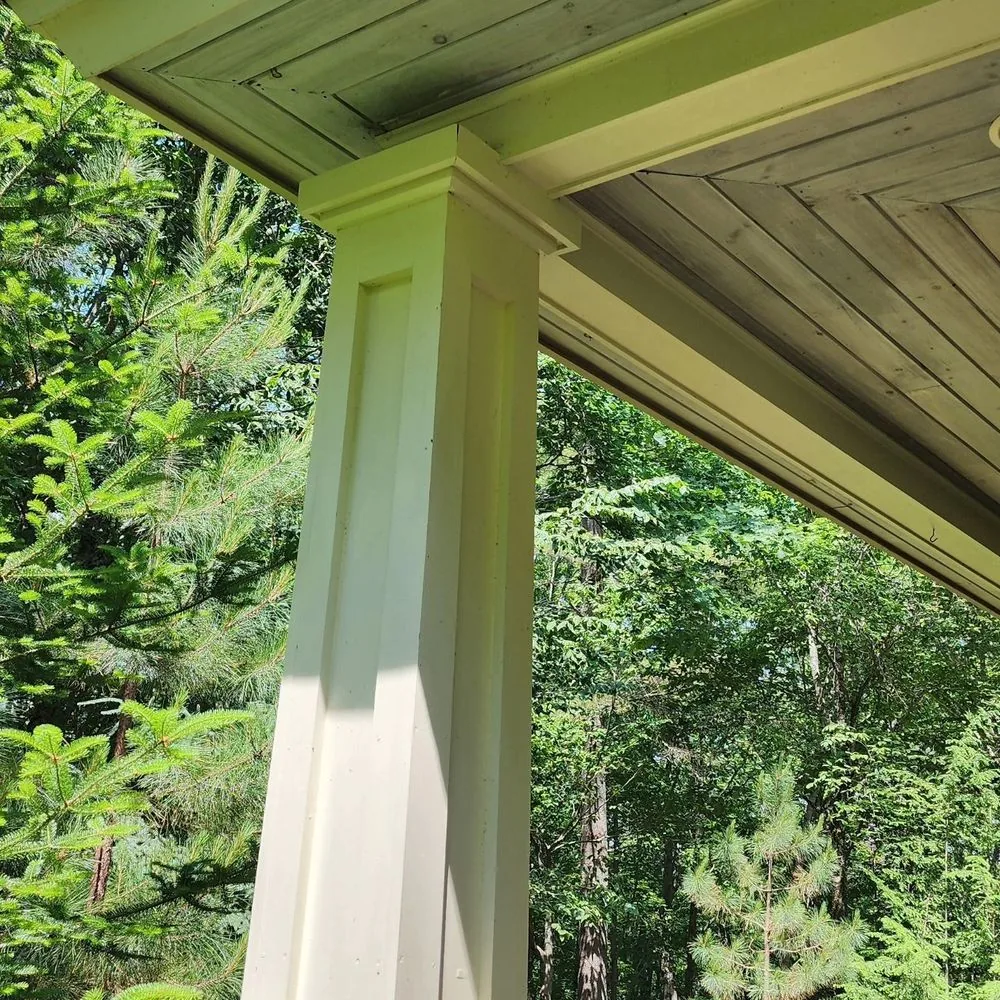Porch column trim